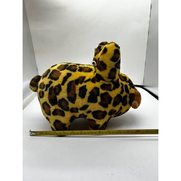 Kozik x Kidrobot Leopard Print  Labbit with Mustache 10" Plush Stuffed Animal 20 - Picture 10 of 10